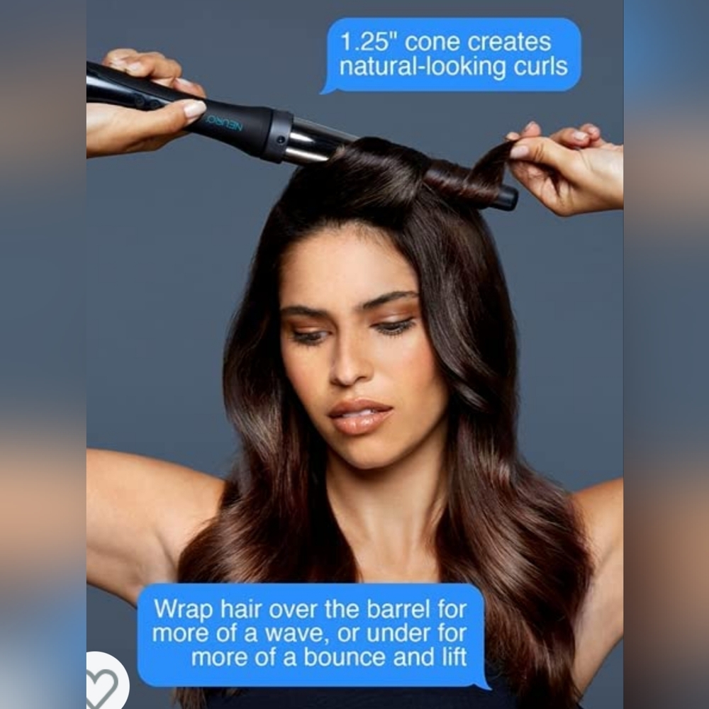Neuro Angle Bendable Titanium Curling Iron, Hair Accessory HAIR TOOLS - Picture 5 of 9